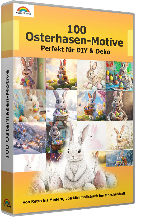 100 Osterhasen-Motive