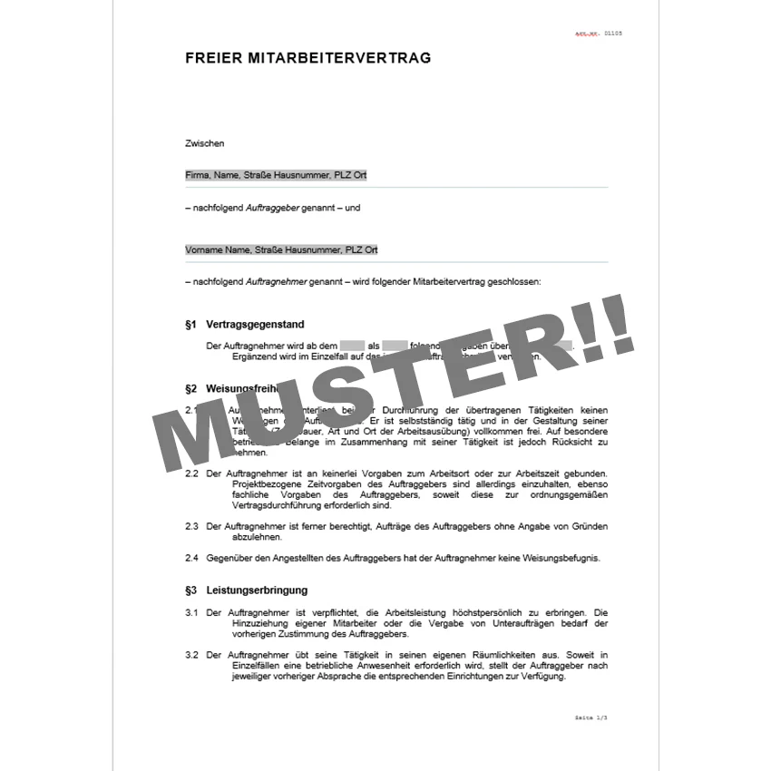 11 Arbeitsverträge im Paket - Mustervorlagen - Image 6