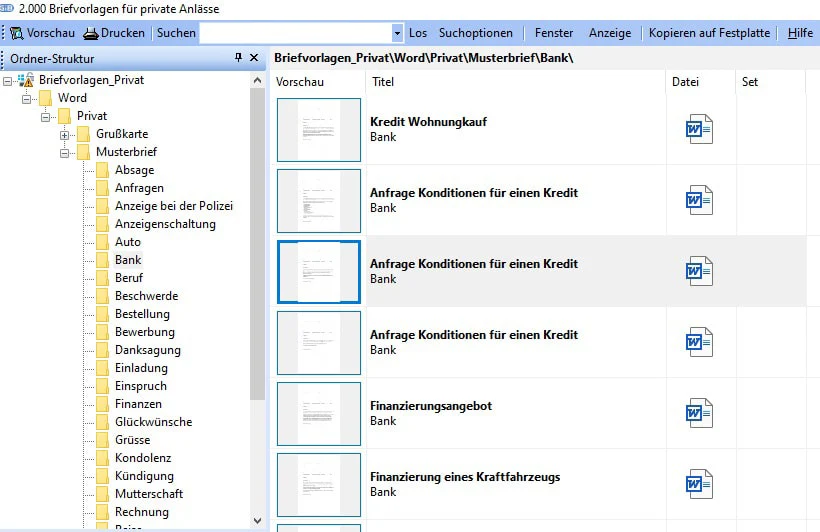 2.000 Musterbriefe für Word - Image 3