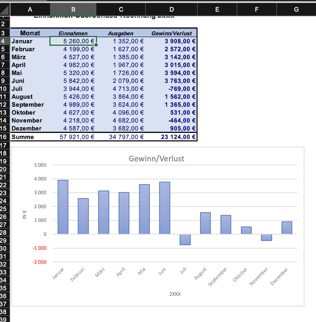 250 Excel Vorlagen für den geschäftlichen Einsatz - Image 4