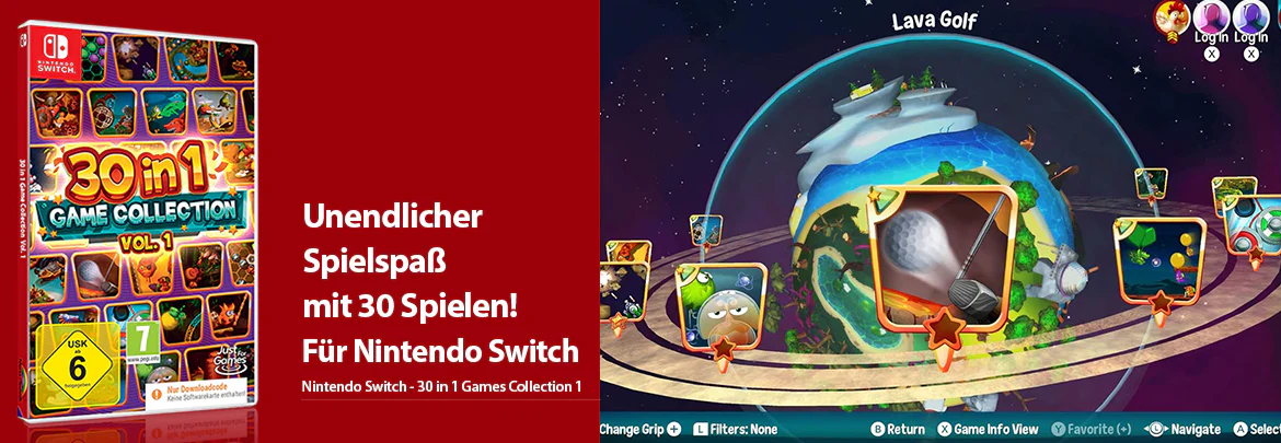 30 in 1 Games Collection Vol. 1  - Nintendo Switch - Image 2