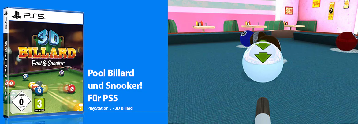 PS5 - 3D Billard - Pool & Snooker - Image 2