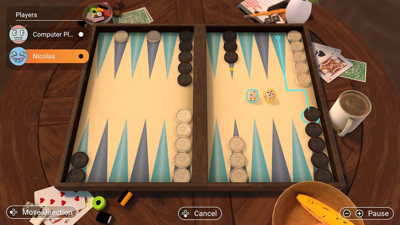 3in1 Spiele-Klassiker: Backgammon + Dame + Mühle - Image 4