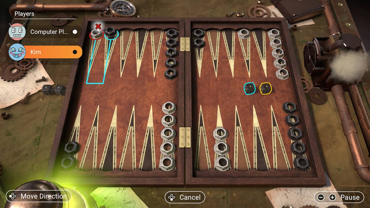 3in1 Spiele-Klassiker: Backgammon + Dame + Mühle - Image 5