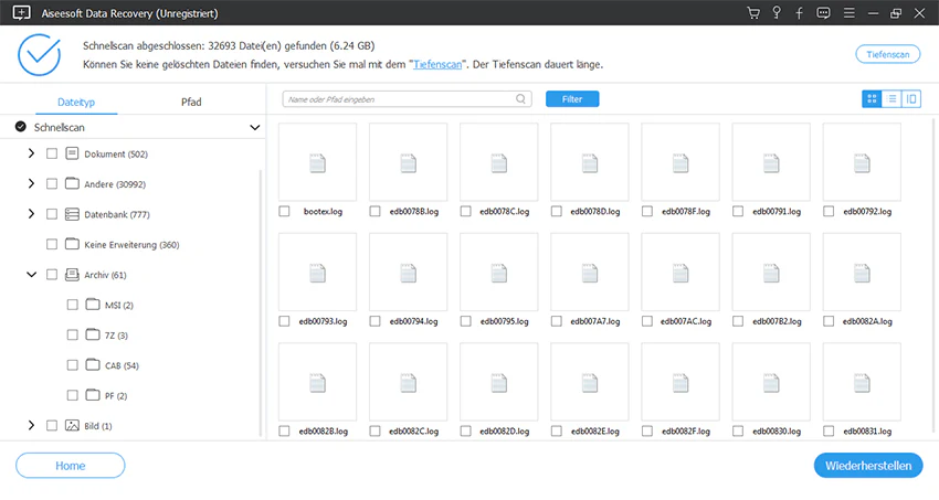 Aiseesoft Data Recovery - Lifetime-Lizenz - Image 6
