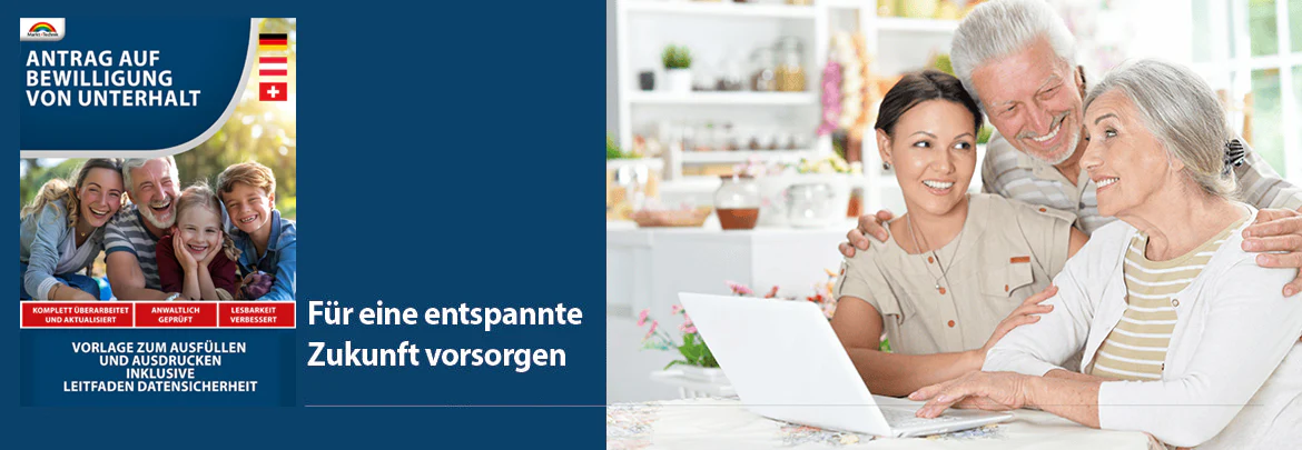 Antrag auf Bewilligung von Unterhalt - Mustervorlage 2026 - Image 2