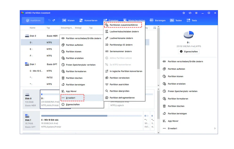 AOMEI Partition Assistant Professional - Lifetime - 2 User - Image 3