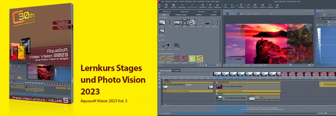 Aquasoft Vision 2023 Vol. 5 - Lernkurs Stages und Photo Vision 2023 - Image 2