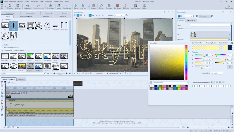Aquasoft Vision 2023 Vol. 6 - Lernkurs Stages und Photo Vision 2023 - Image 9