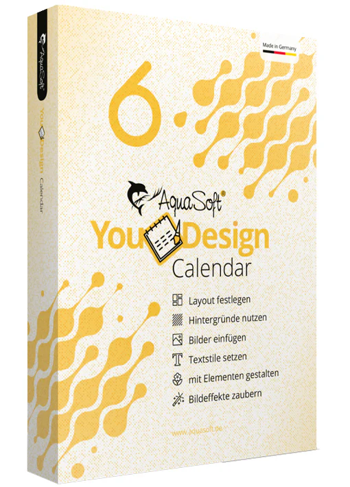 AquaSoft - YouDesign Calendar 6