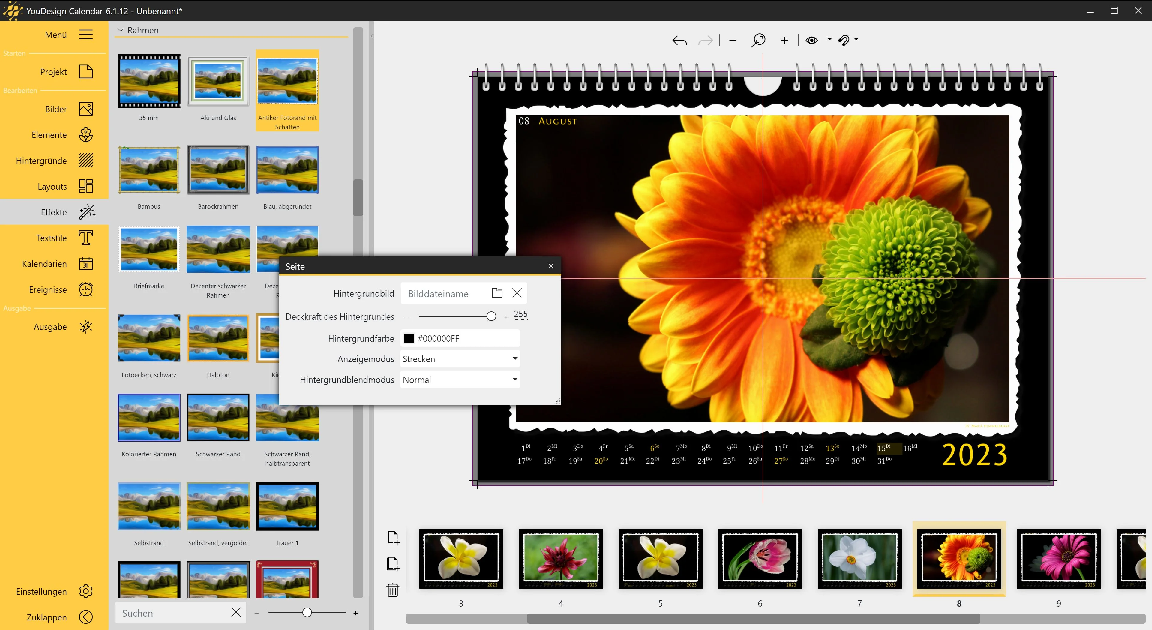 AquaSoft - YouDesign Calendar 6 - Image 3