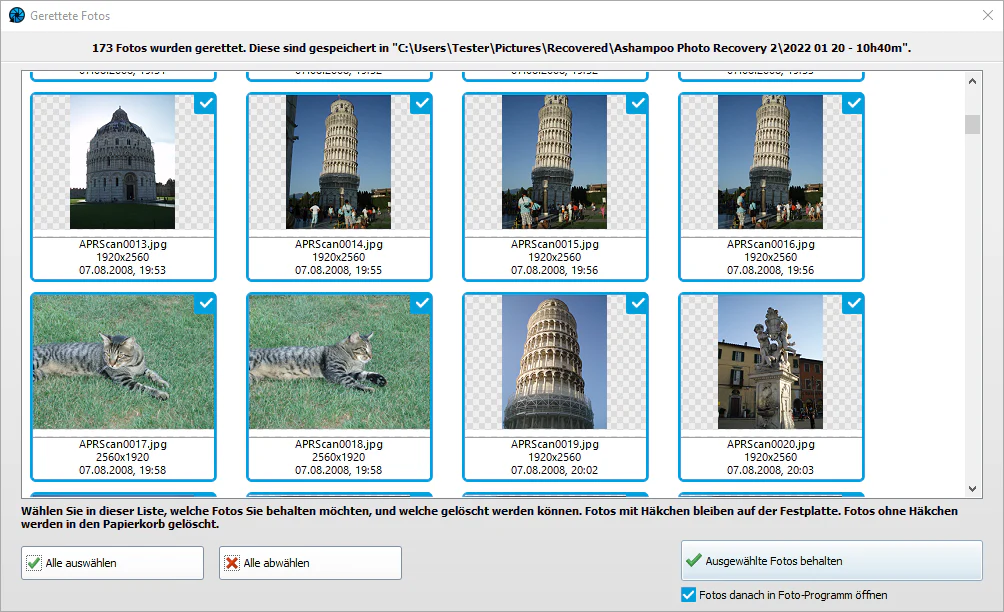 Ashampoo Photo Recovery 2 - Image 4