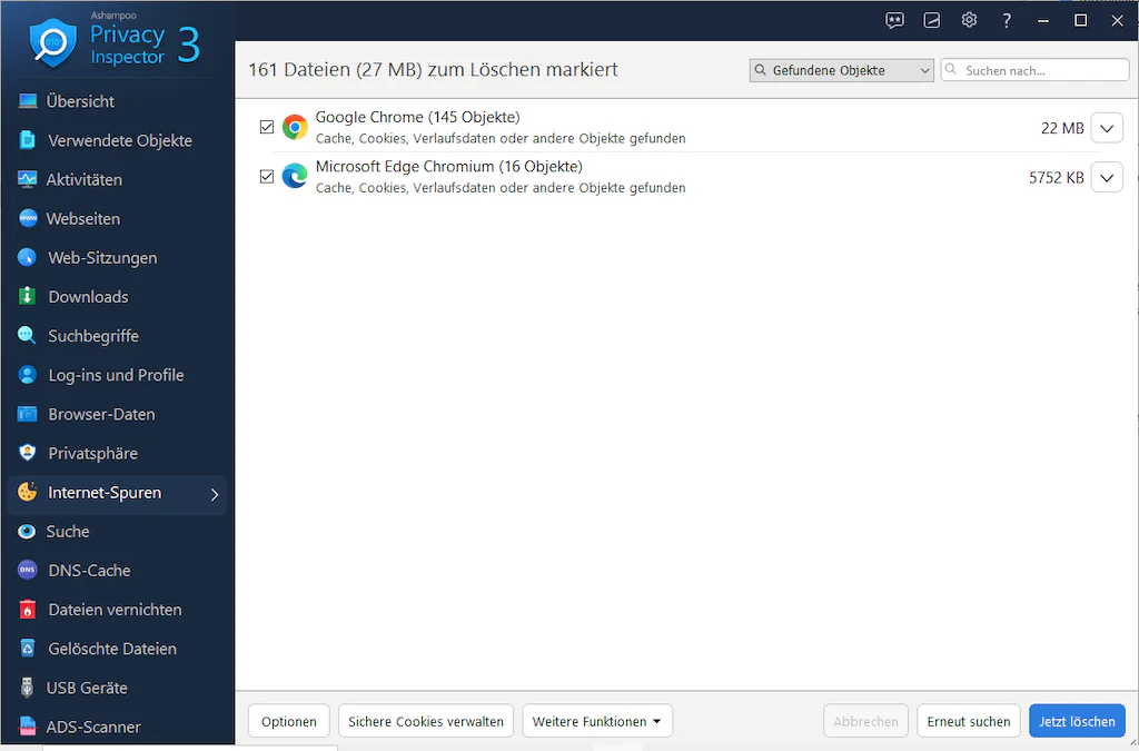 Ashampoo Privacy Inspector 3 - Image 5