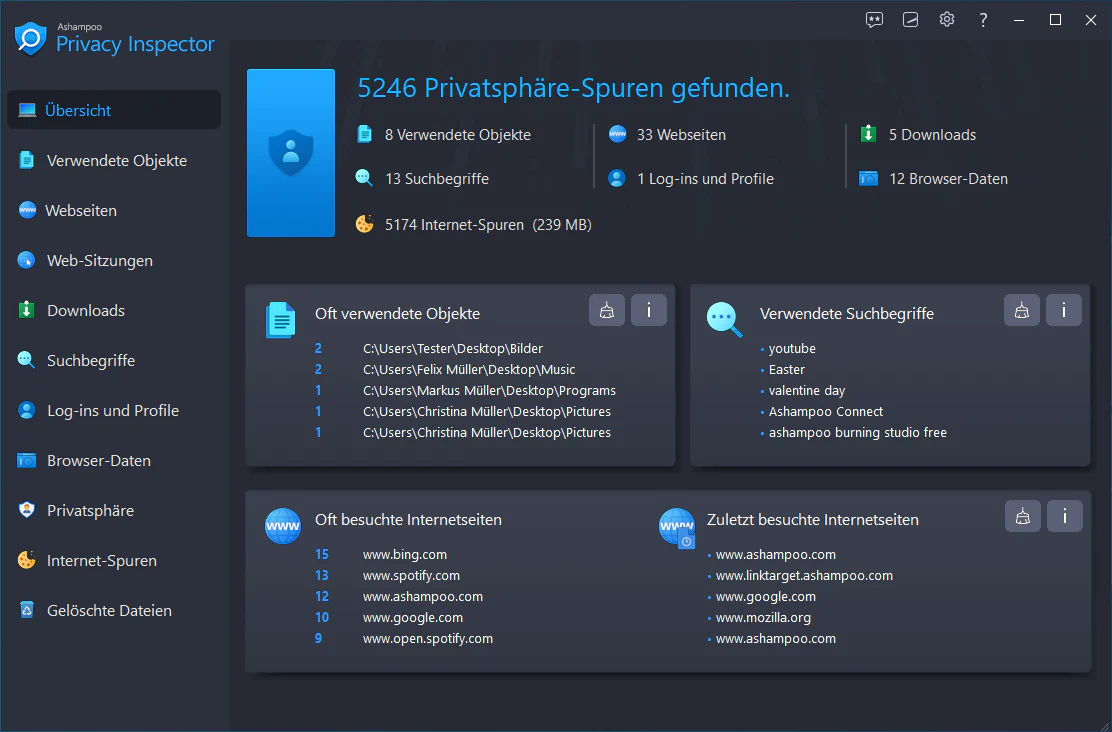 Ashampoo Privacy Inspector - Image 3