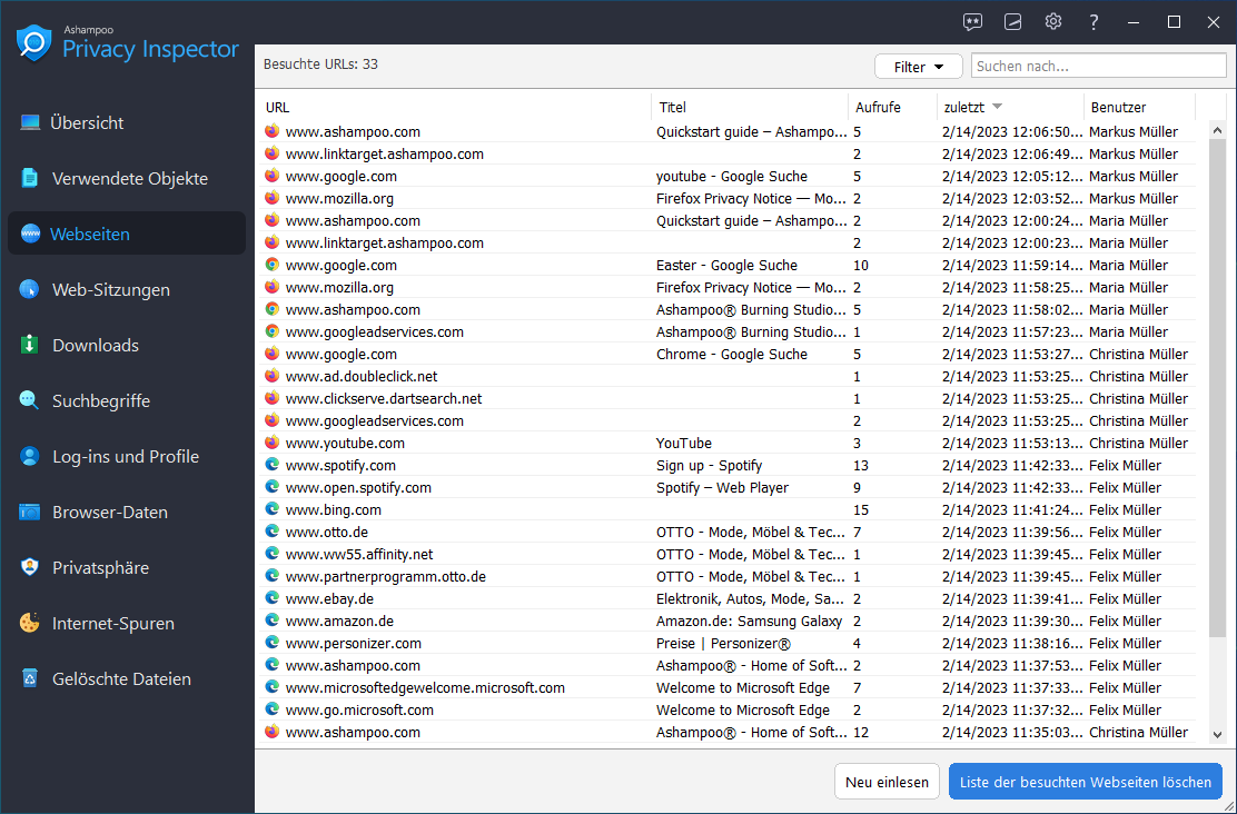 Ashampoo Privacy Inspector - Image 4