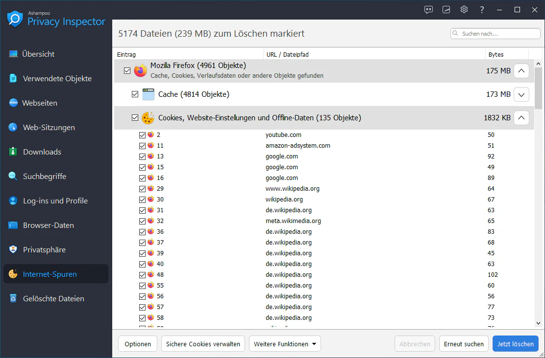Ashampoo Privacy Inspector - Image 6