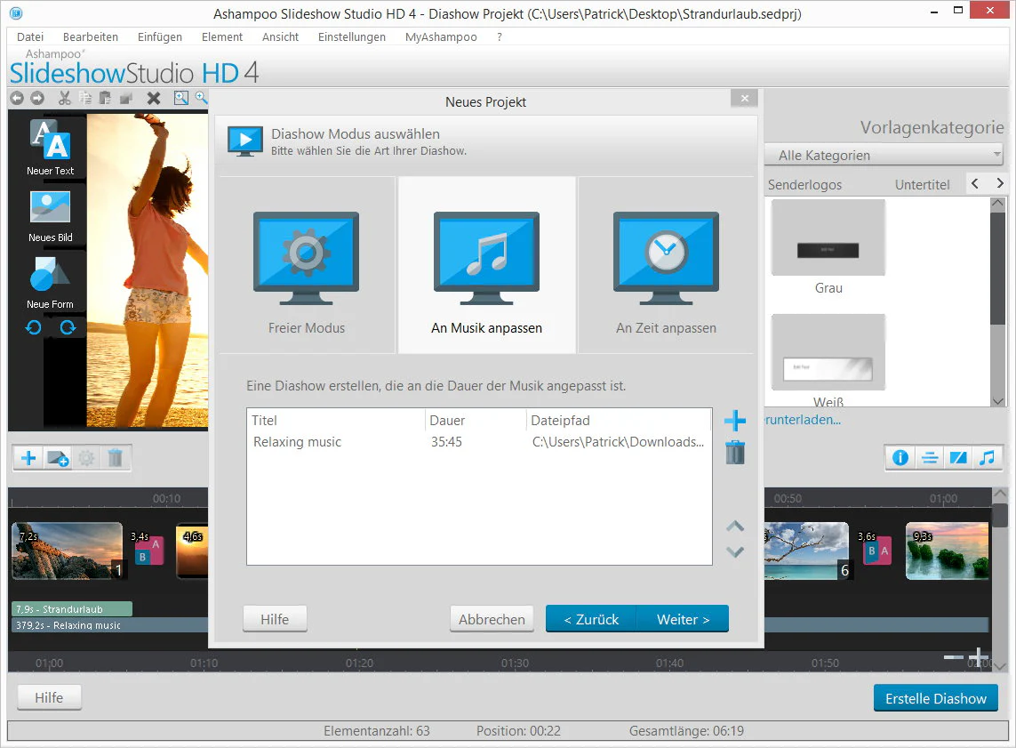 Ashampoo Slideshow Studio HD 4 - Image 3