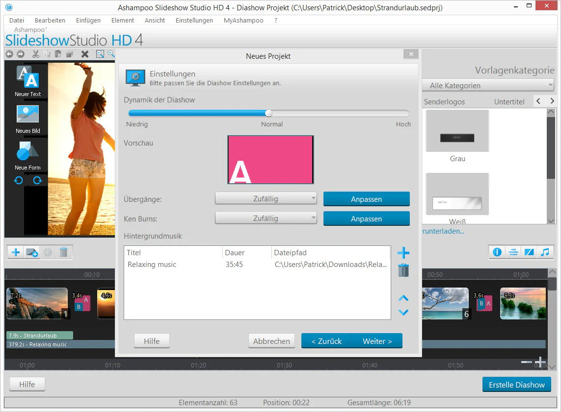 Ashampoo Slideshow Studio HD 4 - Image 6