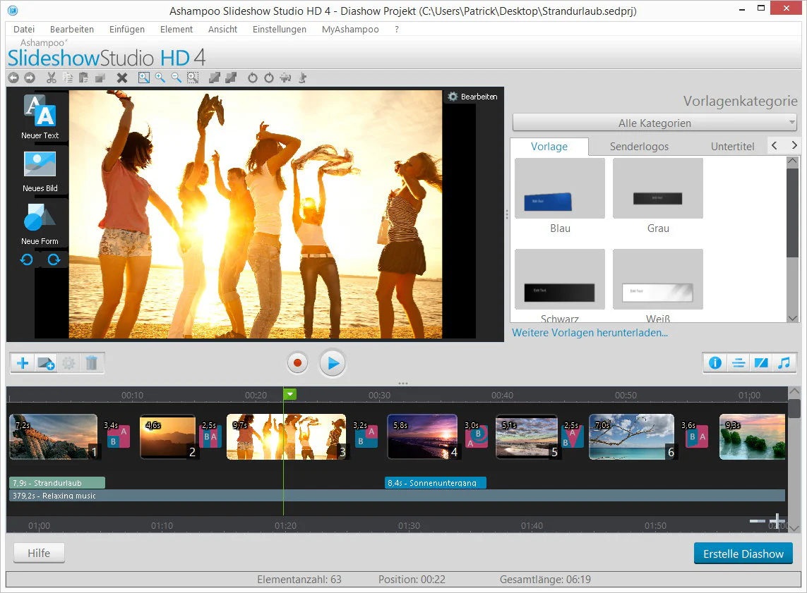 Ashampoo Slideshow Studio HD 4 - Image 9