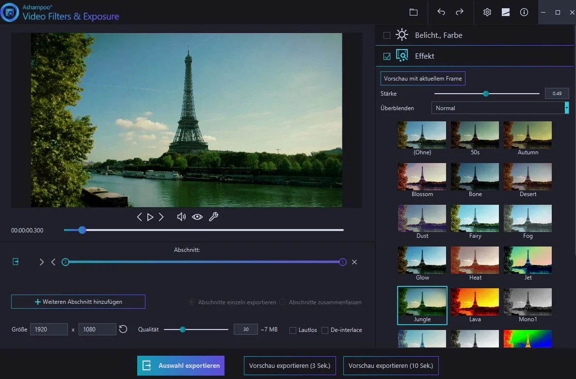 Ashampoo Video Filters and Exposure⁠ - Image 6