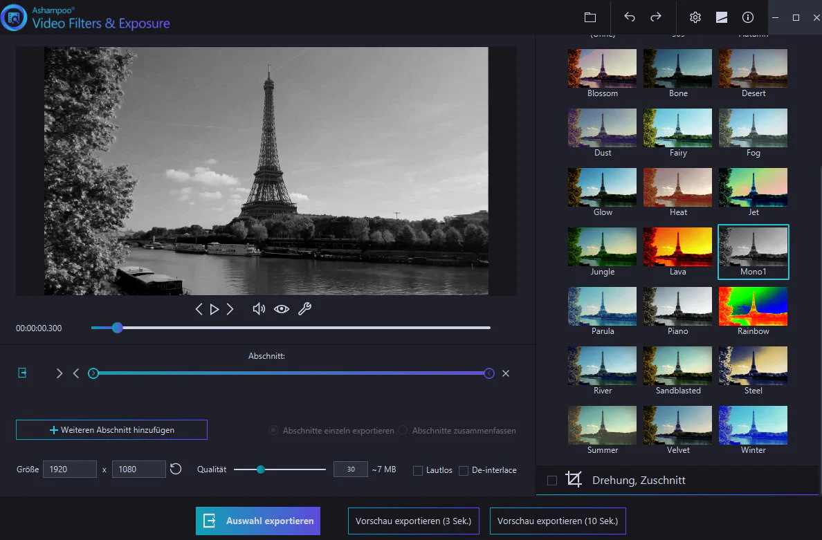 Ashampoo Video Filters and Exposure⁠ - Image 7