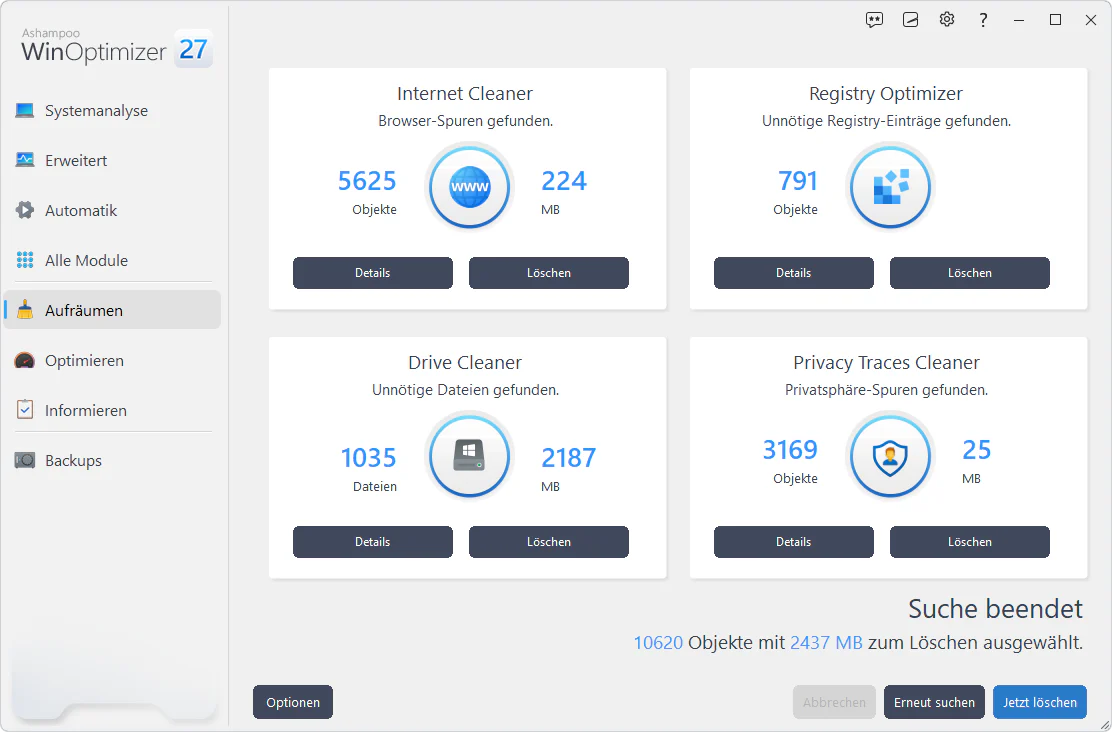 Ashampoo WinOptimizer 27 - Image 9