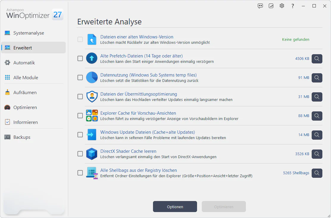Ashampoo WinOptimizer 27 - Image 7