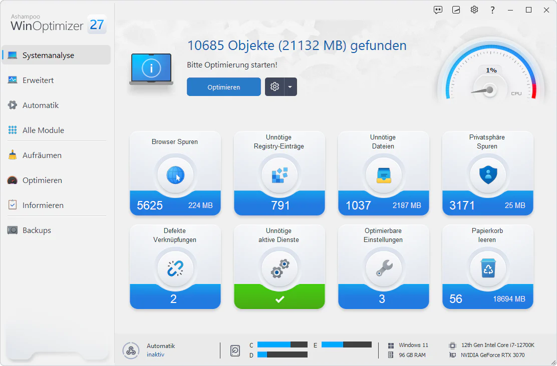 Ashampoo WinOptimizer 27 - Image 9