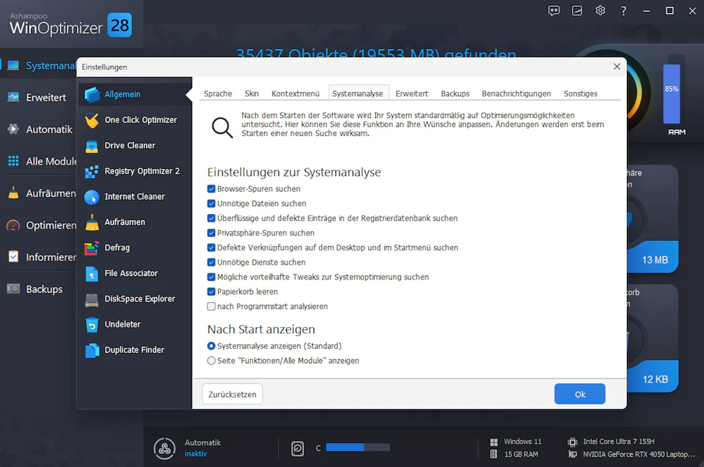 Ashampoo WinOptimizer 28 - Image 5