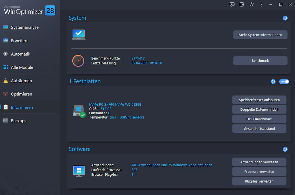Ashampoo WinOptimizer 28 - Image 7