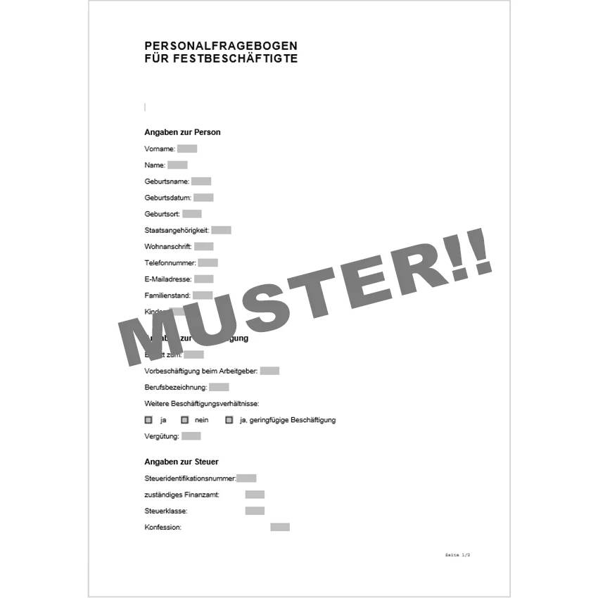 Das große Arbeitgeber-Paket - Mustervorlagen - Image 4