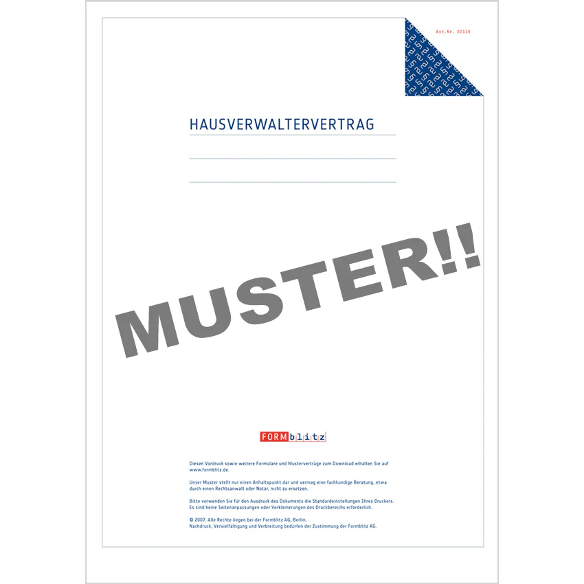 Das große Hausverwalter-Paket - Mustervorlagen - Image 3