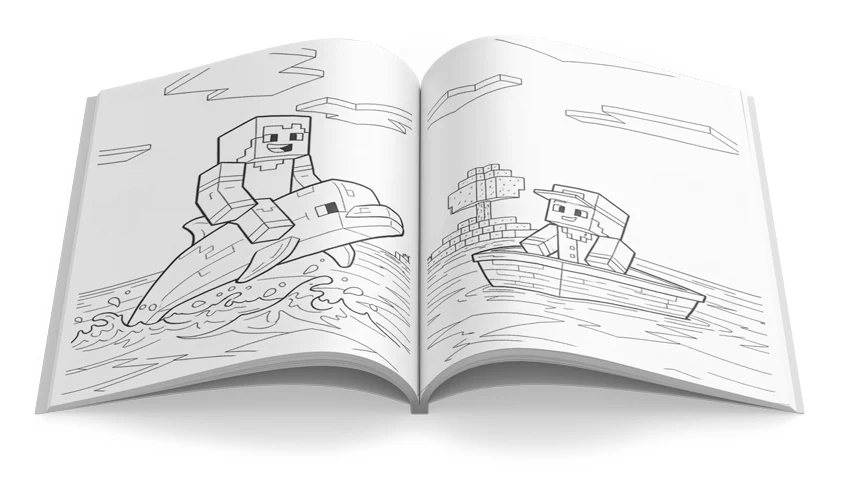 Das inoffizielle Minecraft-Malbuch - Image 4