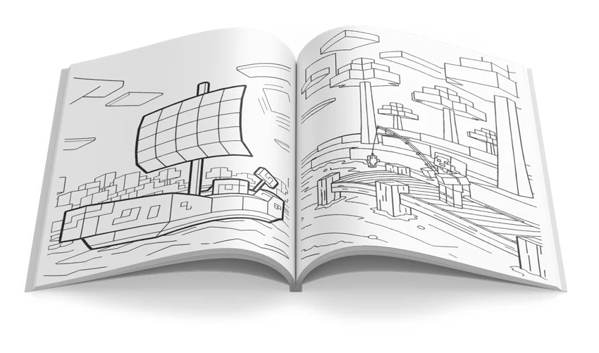 Das inoffizielle Minecraft-Malbuch - Image 6