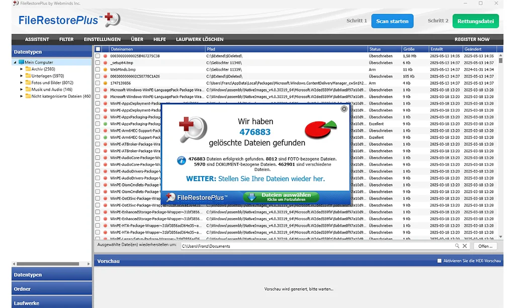 DataRecovery FileRestorePlus 4 - Image 3