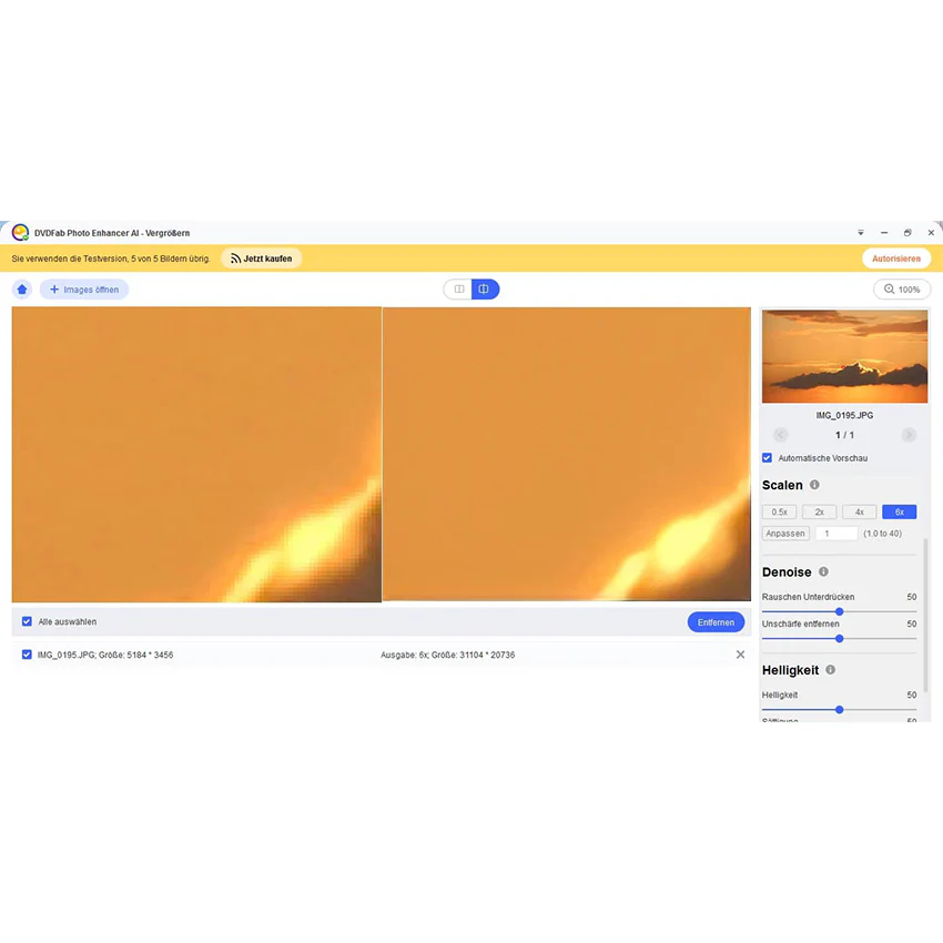 DVDFab Photo Enhancer AI - Lifetime-Lizenz - Image 4