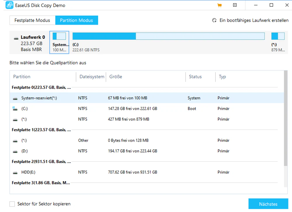EaseUS Disc Copy Professional 4 - Jahreslizenz - Image 3