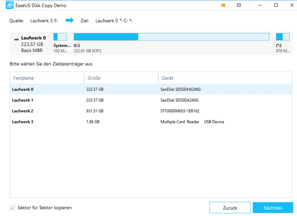 EaseUS Disc Copy Professional 4 - Jahreslizenz - Image 6