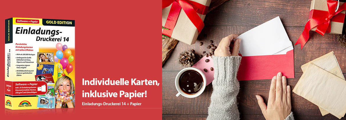 Einladungs Druckerei 14 mit Papier - Image 2