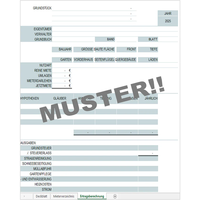 Erfolgreich Immobilien vermieten - Mustervorlagen - Image 4