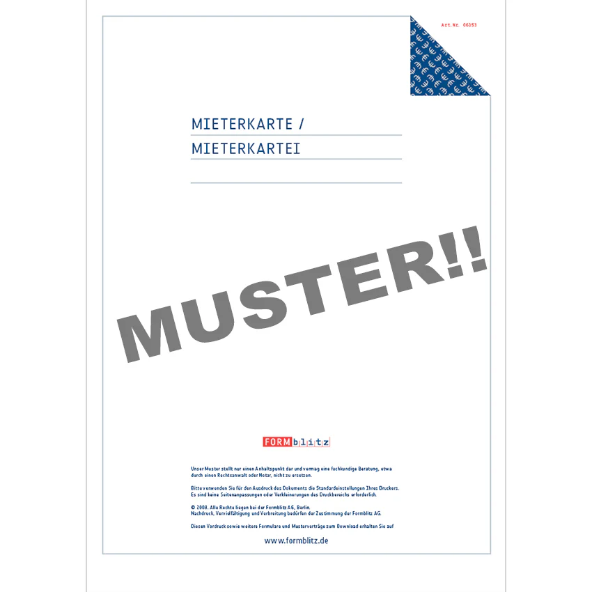 Erfolgreich Immobilien vermieten - Mustervorlagen - Image 6
