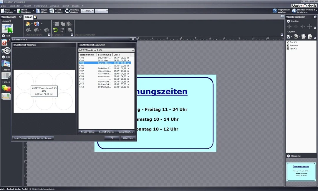 Etiketten Druckerei 8.5 - Image 4