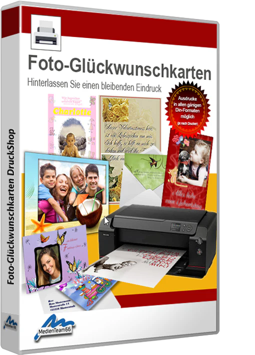 Foto-Glückwunschkarten 9.5