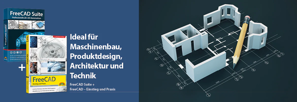 FreeCAD Paket -  Buch "FreeCAD Einstieg und Praxis 2.Auflage" & Software "FreeCAD Suite" - Image 2