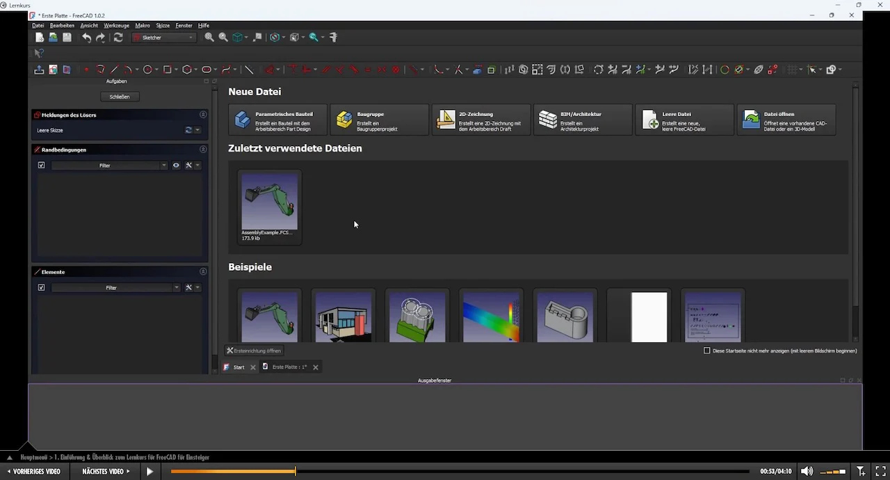 FreeCAD Video-Lernkurs Kompendium - Image 3
