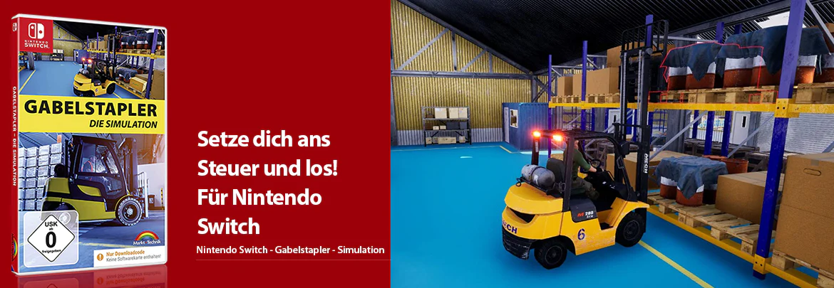 Gabelstapler - Die Simulation - Nintendo Switch - Image 2