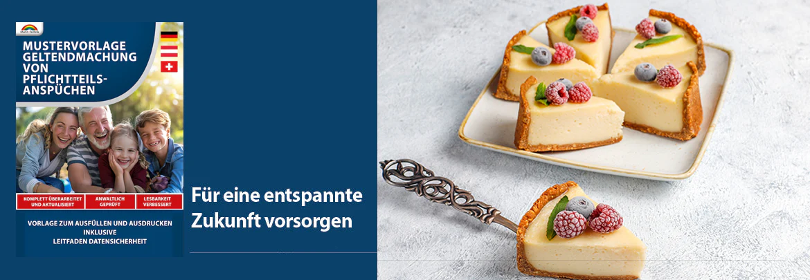 Geltendmachung von Pflichtteilsansprüchen - Mustervorlage 2025 - Image 2