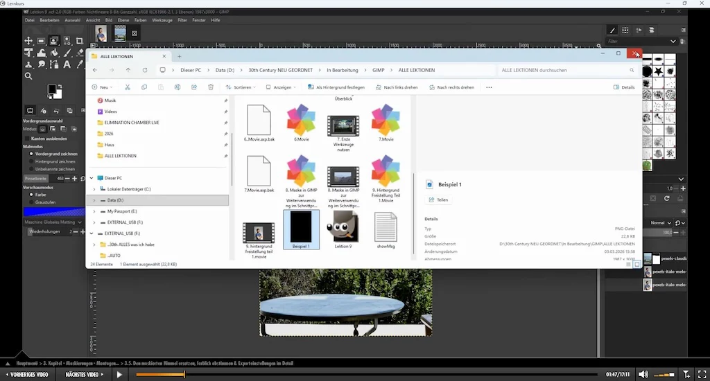GIMP 3 Video-Lernkurs Kompendium - Image 3