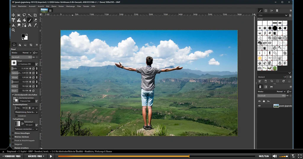 GIMP 3 Video-Lernkurs Kompendium - Image 4