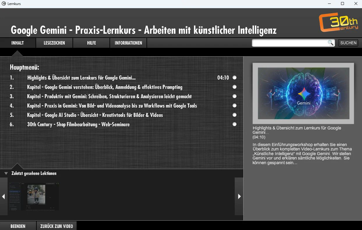Google Gemini Video Lernkurs Kompendium - Image 9